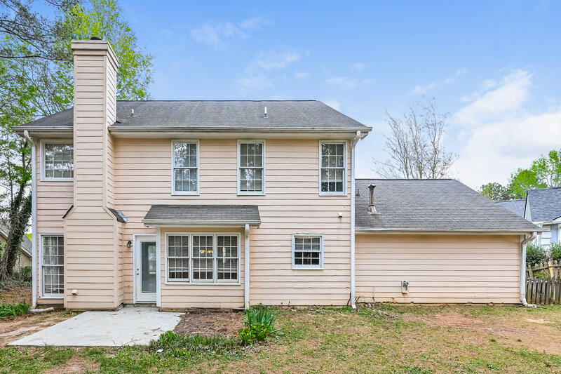 2,350/Mo, 2128 Blue Martin Court Lawrenceville, GA 30044 Rear View