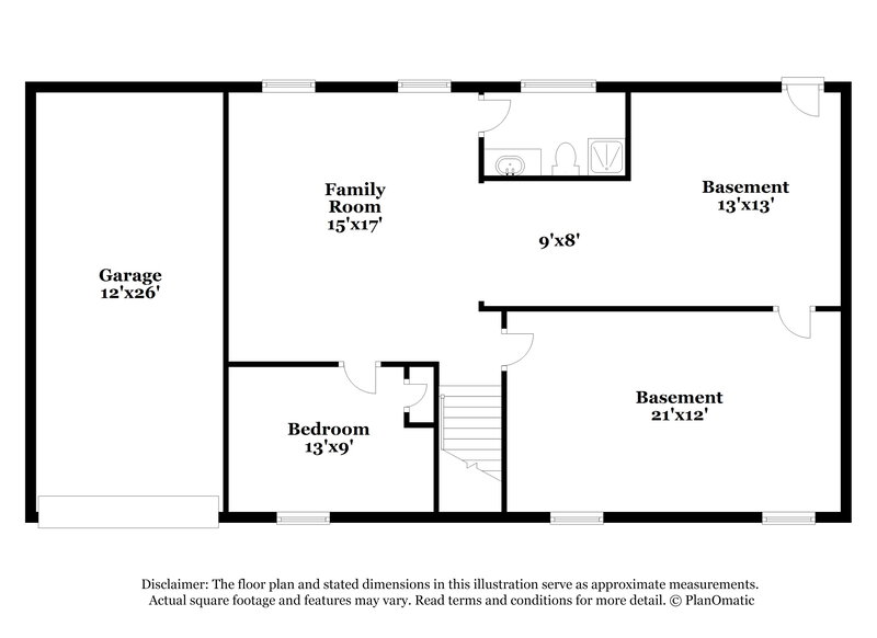 1,775/Mo, 1515 Malibu Court Decatur, GA 30035 Floor Plan View
