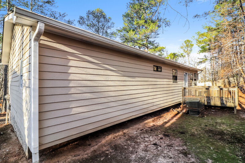 1,715/Mo, 4107 Rocky Face Drive Douglasville, GA 30135 Rear View