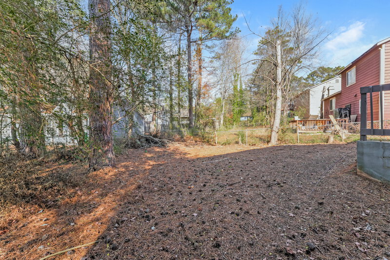 1,800/Mo, 6155 Marbut Farms Chase Lithonia, GA 30058 Rear View