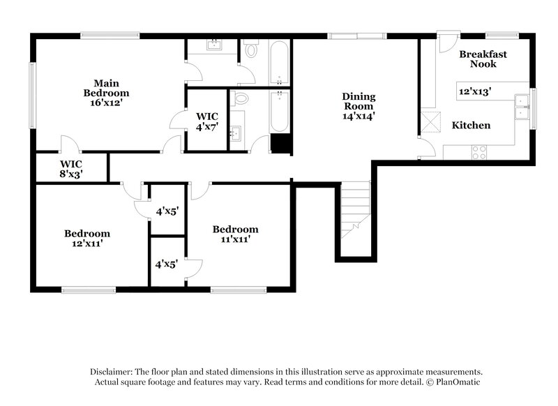 0/Mo, 581 Rock Shadow Court Stone Mountain, GA 30087 Floor Plan View 2