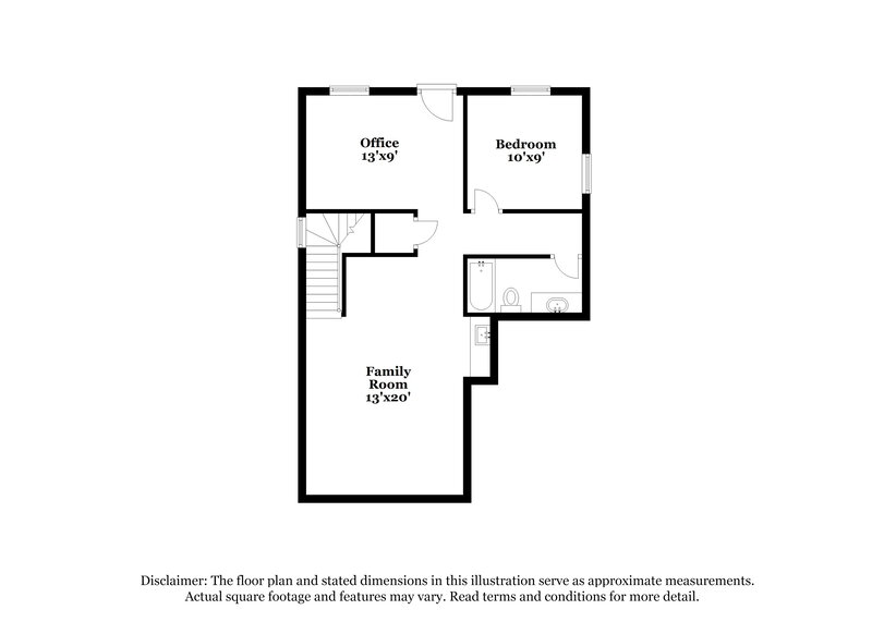 2,260/Mo, 835 Mountain View Drive Stone Mountain, GA 30083 Floorplan View 3