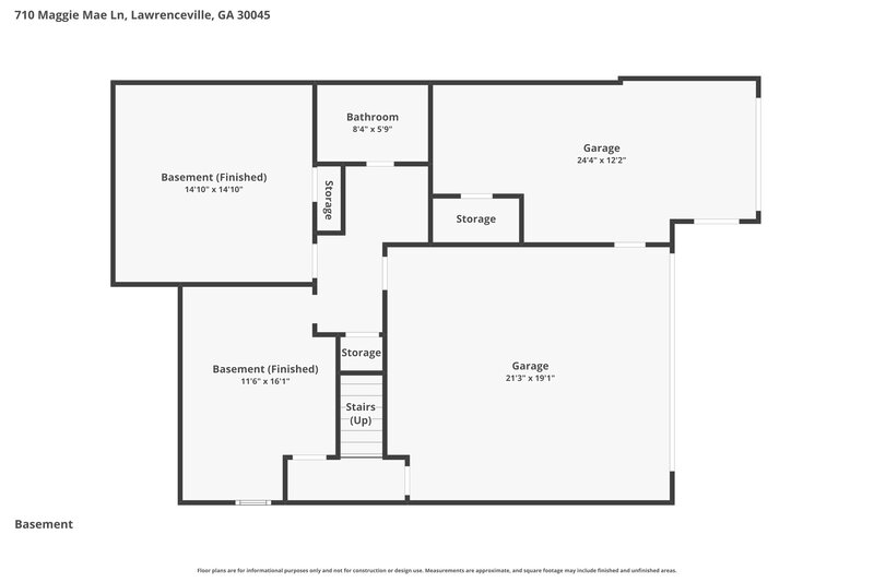 2,395/Mo, 710 Maggie Mae Lane Lawrenceville, GA 30045 Floor Plan View
