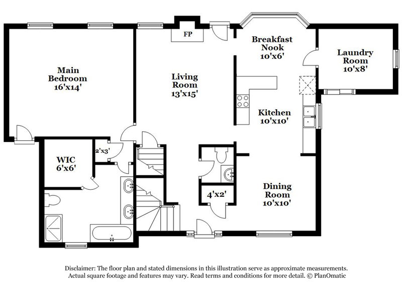 2,355/Mo, 710 Maggie Mae Lane Lawrenceville, GA 30045 Floor Plan View 2
