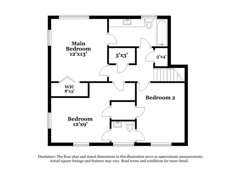 2,450/Mo, 2796 Kathie Lane Ellenwood, GA 30294 Floor Plan View 2