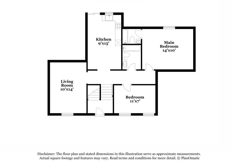 2,130/Mo, 6818 Graves Mill Drive Norcross, GA 30093 Floor Plan View