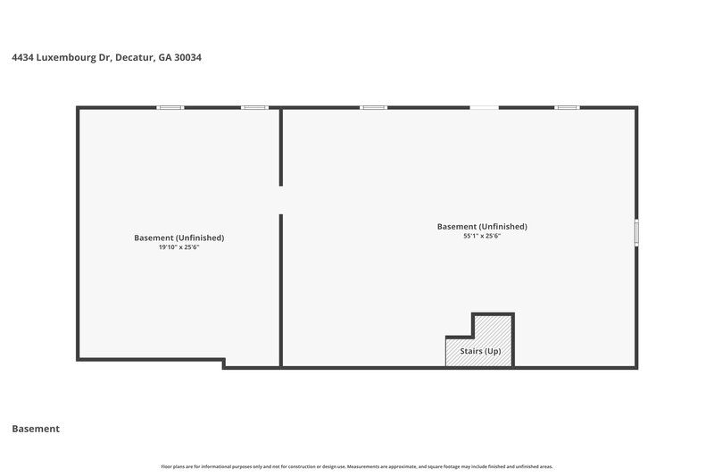2,300/Mo, 4434 Luxembourg Drive Decatur, GA 30034 Floorplan View 3
