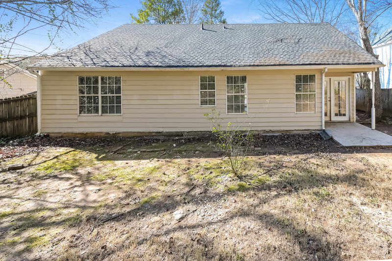1,725/Mo, 702 Fair Harbor Drive Lithonia, GA 30058 Rear View