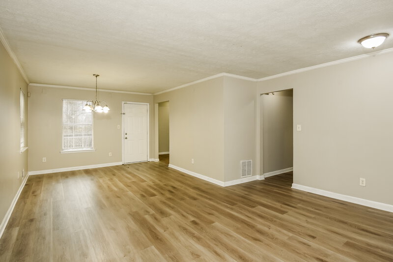 1,665/Mo, 3486 Thompson Drive NW Atlanta, GA 30331 Living Room View