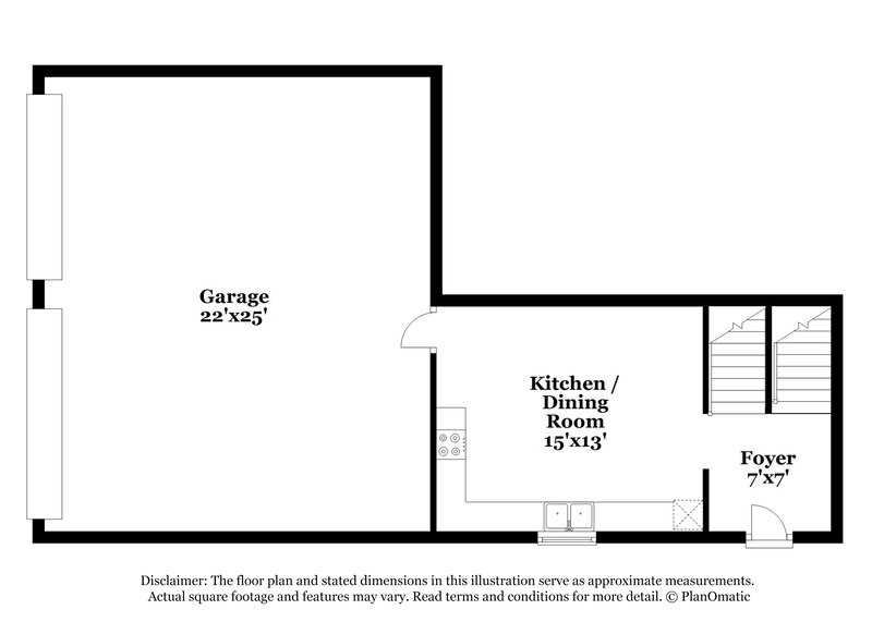2,660/Mo, 6875 Fielder Court Rex, GA 30273 Floor Plan View 2