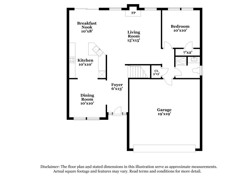 2,315/Mo, 250 Alamosa Path SW Atlanta, GA 30349 Floor Plan View 2