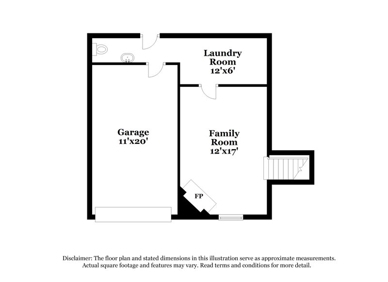 2,370/Mo, 5545 Rock Springs Road Lithonia, GA 30038 Floor Plan View