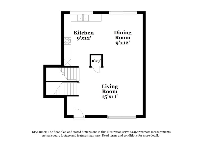 2,370/Mo, 5545 Rock Springs Road Lithonia, GA 30038 Floor Plan View 3