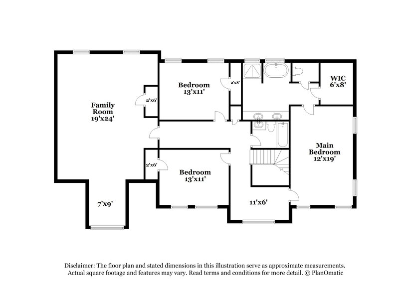 3,350/Mo, 4779 Snap Creek Lane Decatur, GA 30035 Floor Plan View