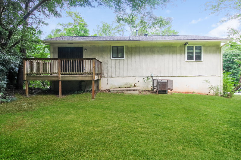 2,550/Mo, 1597 Raven Valley Road Decatur, GA 30035 Rear View