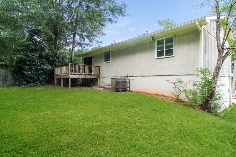 2,550/Mo, 1597 Raven Valley Road Decatur, GA 30035 Rear View 2