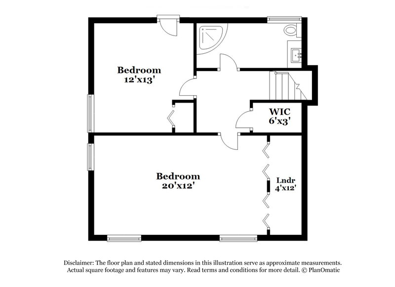 2,370/Mo, 4447 Casco Way Lilburn, GA 30047 Floorplan View 3