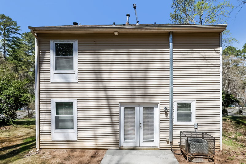 1,695/Mo, 5455 Brisbane Court Lithonia, GA 30038 Rear View