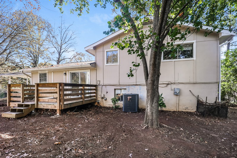 2,380/Mo, 7343 Mockingbird Court Riverdale, GA 30274 Rear View