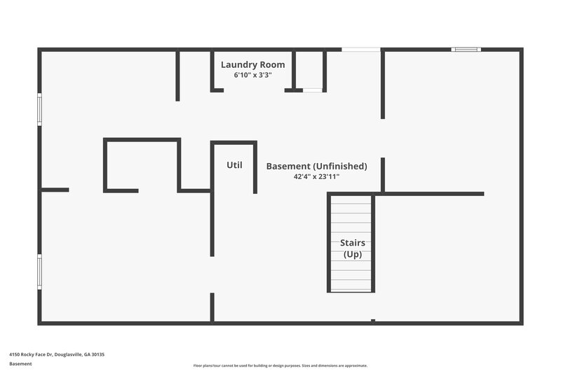 1,585/Mo, 4150 Rocky Face Drive Douglasville, GA 30135 Floor Plan View 2