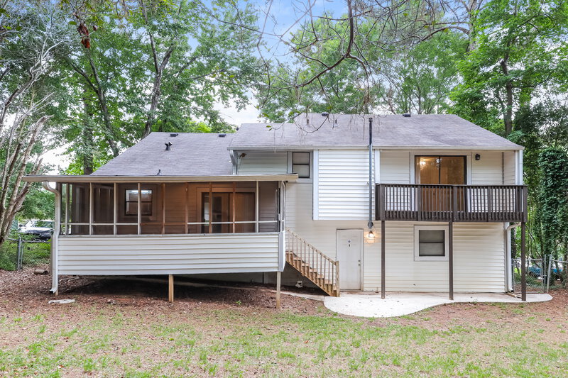 2,410/Mo, 8807 Parliament Place Jonesboro, GA 30238 Rear View