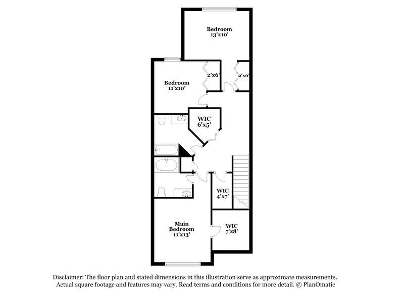 1,545/Mo, 11374 Michelle Way Hampton, GA 30228 Floor Plan View 2