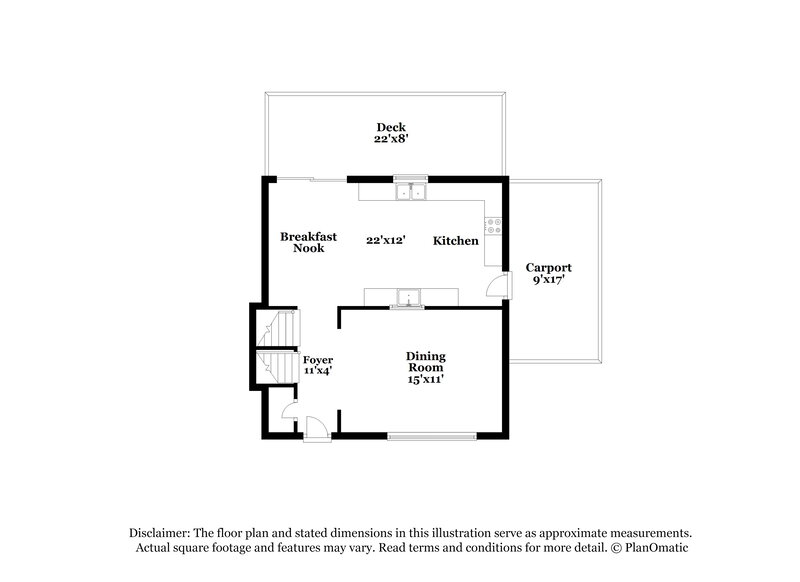 1,795/Mo, 9036 Sterling Ridge Lane Jonesboro, GA 30238 Floor Plan View