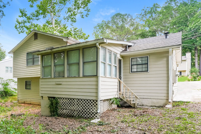 1,695/Mo, 2081 Countydown Lane Stone Mountain, GA 30088 Rear View