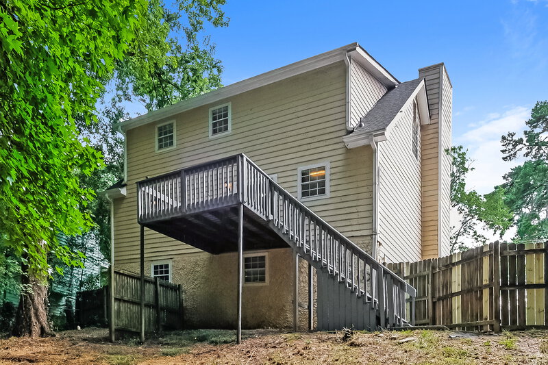 1,895/Mo, 3120 Revere Circle Snellville, GA 30039 Rear View