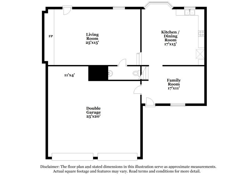 2,560/Mo, 1367 Misty Ridge Court Hampton, GA 30228 Floor Plan View