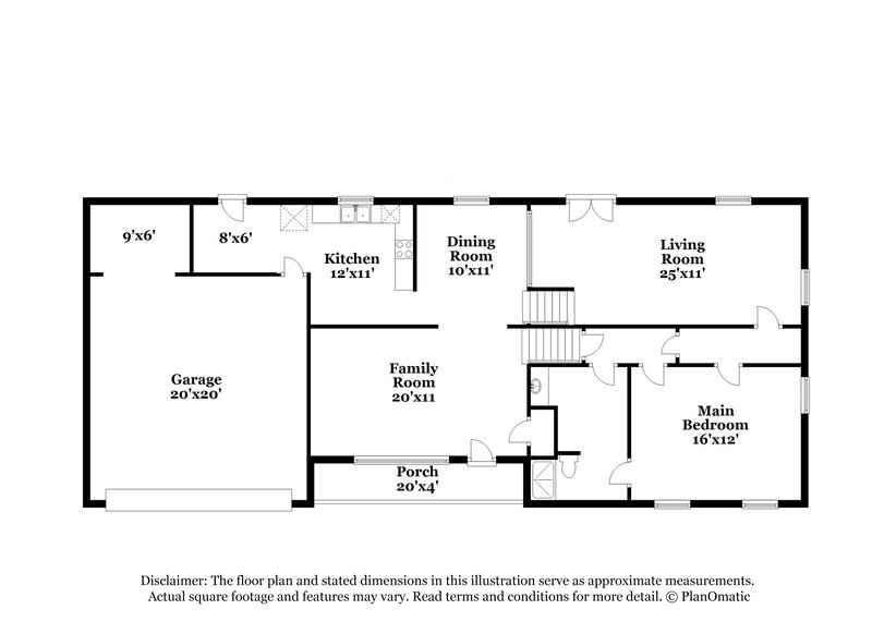 2,830/Mo, 4232 Newcomb Road Decatur, GA 30034 Floor Plan View