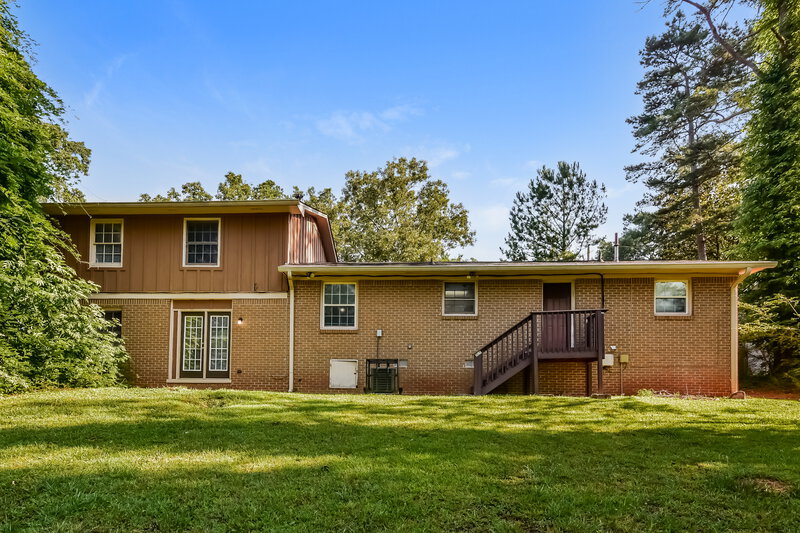 2,830/Mo, 4232 Newcomb Road Decatur, GA 30034 Rear View