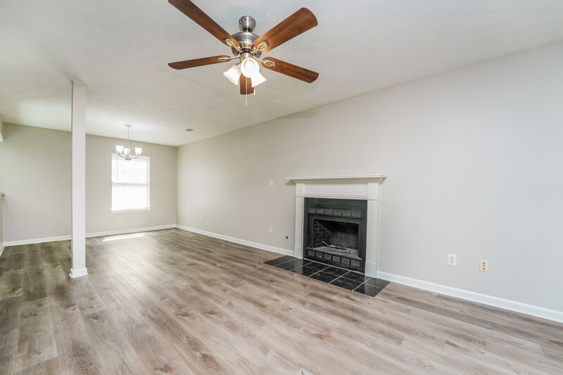 2,330/Mo, 6164 Saint Christophers Court Lithonia, GA 30058 Living Room View 2