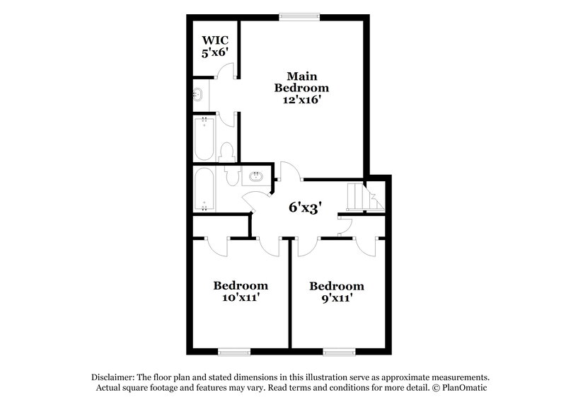 1,865/Mo, 469 Sherwood Greens Stone Mountain, GA 30087 Floorplan View 2