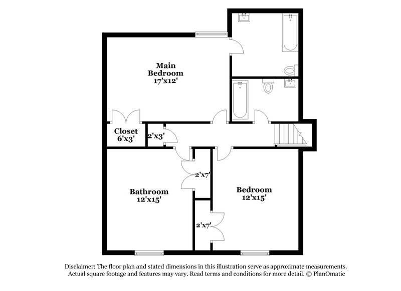 2,850/Mo, 2270 Seedling Lane Lawrenceville, GA 30043 Floor Plan View 3