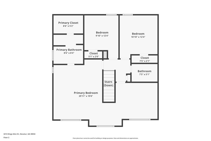 2,285/Mo, 3213 Kings Glen Drive Decatur, GA 30034 Floor Plan View 2