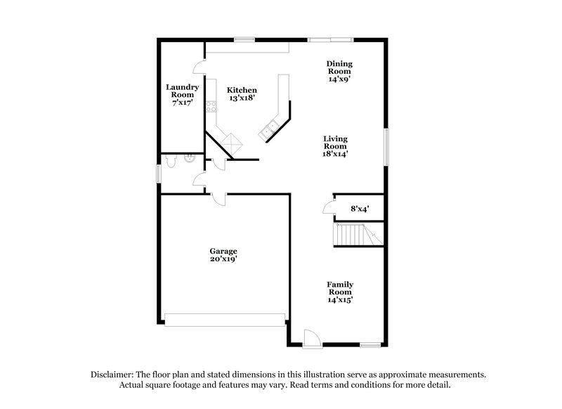 2,100/Mo, 3098 Farmstead Court Snellville, GA 30017 Floor Plan View