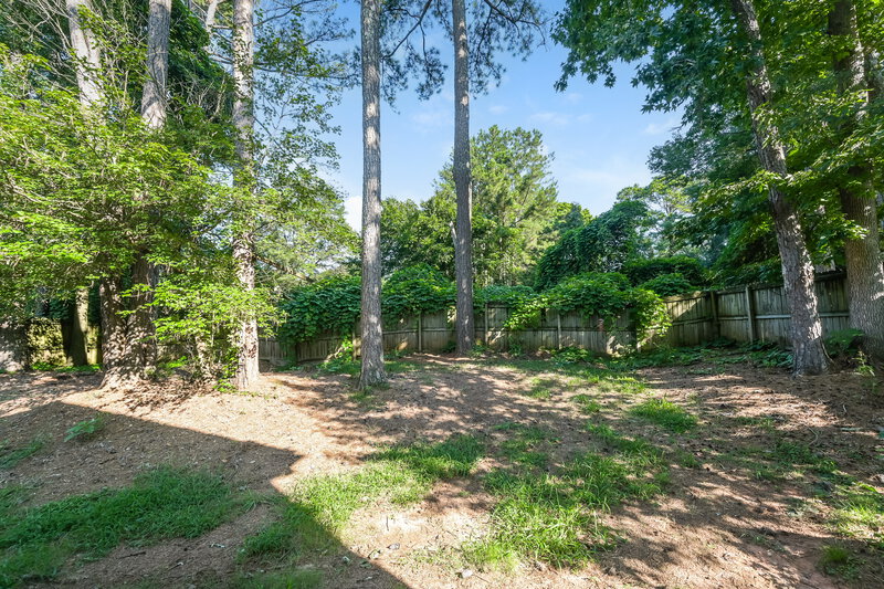 2,145/Mo, 5511 Shawnee Trail Norcross, GA 30071 Backyard View
