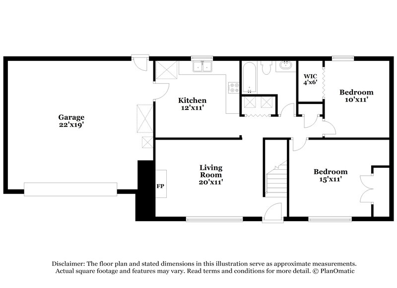 1,880/Mo, 1120 Appian Way Lawrenceville, GA 30046 Floor Plan View