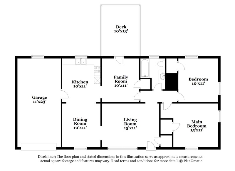 0/Mo, 6281 Denny Lane Mableton, GA 30126 Floor Plan View