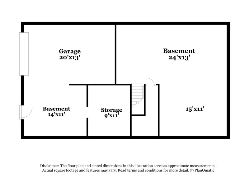 1,640/Mo, 5840 Pair Court Douglasville, GA 30135 Floor Plan View