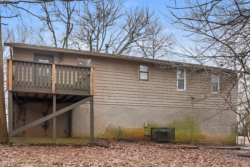 1,640/Mo, 5840 Pair Court Douglasville, GA 30135 Rear View