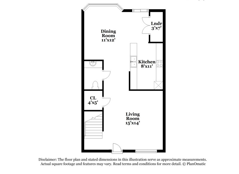 1,655/Mo, 4059 Browne Court Conley, GA 30288 Floor Plan View