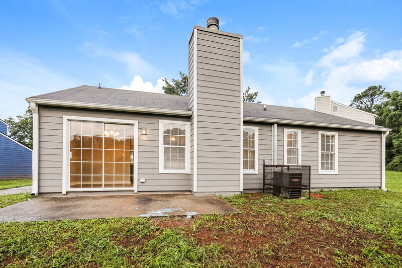 1,595/Mo, 4252 Catalpa Court Ellenwood, GA 30294 Rear View