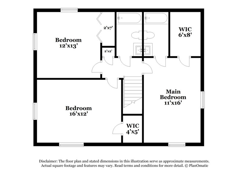 1,855/Mo, 3611 Tufts Court Decatur, GA 30034 Floor Plan View 2