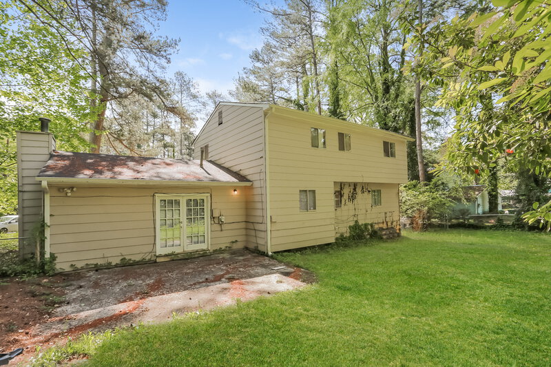 1,855/Mo, 3611 Tufts Court Decatur, GA 30034 Rear View 2