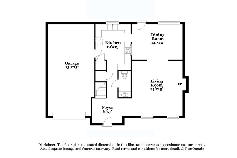 1,885/Mo, 2404 Boone Court Snellville, GA 30078 Floor Plan View