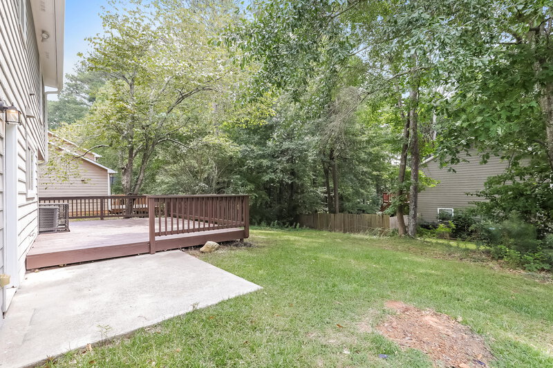 1,885/Mo, 2404 Boone Court Snellville, GA 30078 Rear View