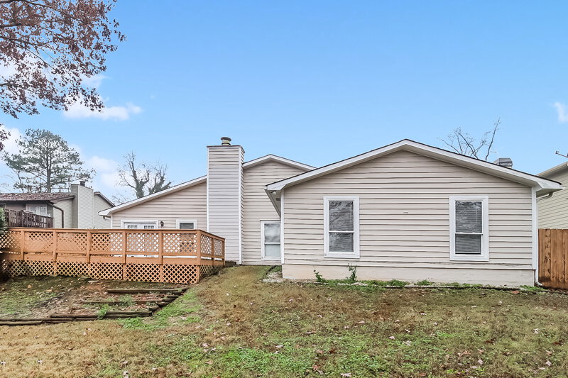 2,590/Mo, 2468 Mistletoe Lane Snellville, GA 30039 Rear View