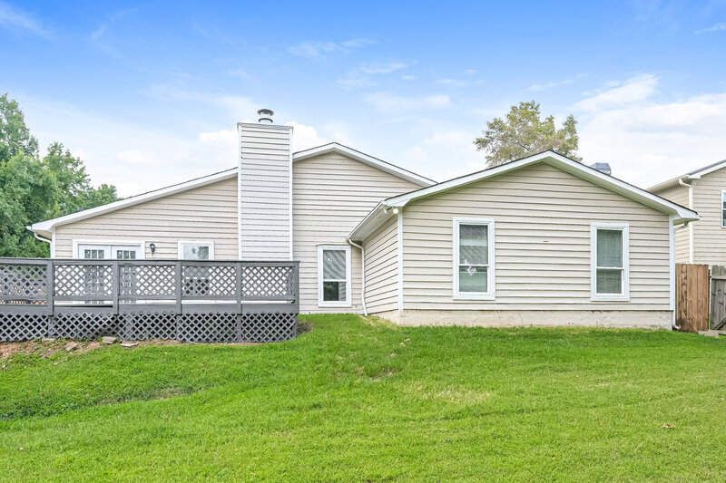 1,940/Mo, 2468 Mistletoe Lane Snellville, GA 30039 Rear View